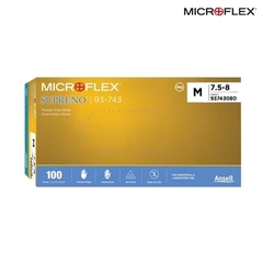 MICROFLEX 일회용 니트릴 장갑. SUPRENO. 93-743(대표상품코드 93-743-M)